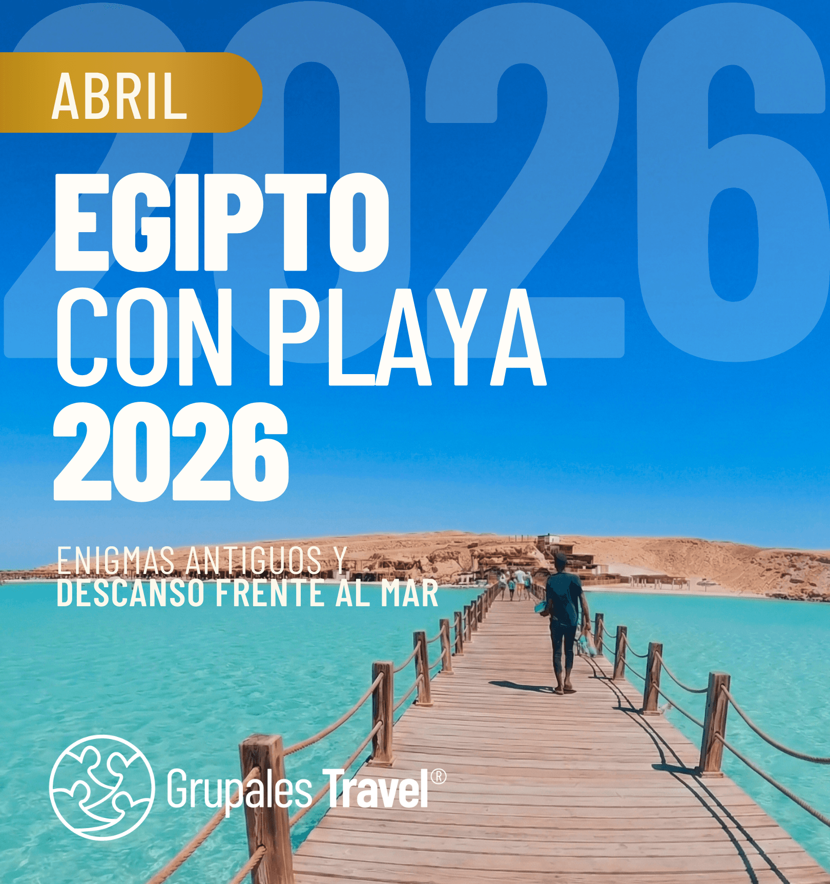 EGIPTO CON PLAYA 2026