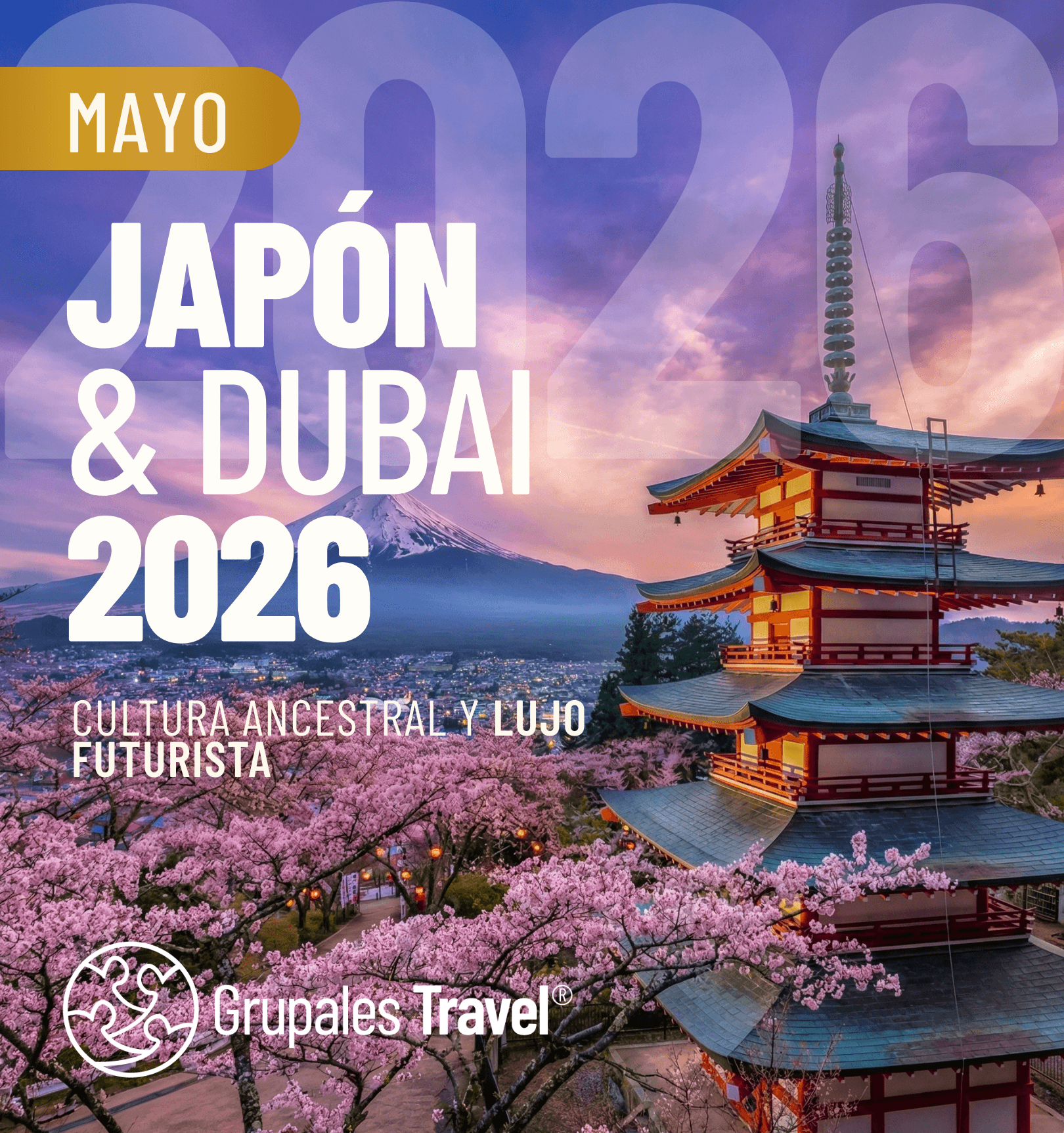 JAPÓN Y DUBÁI 2026