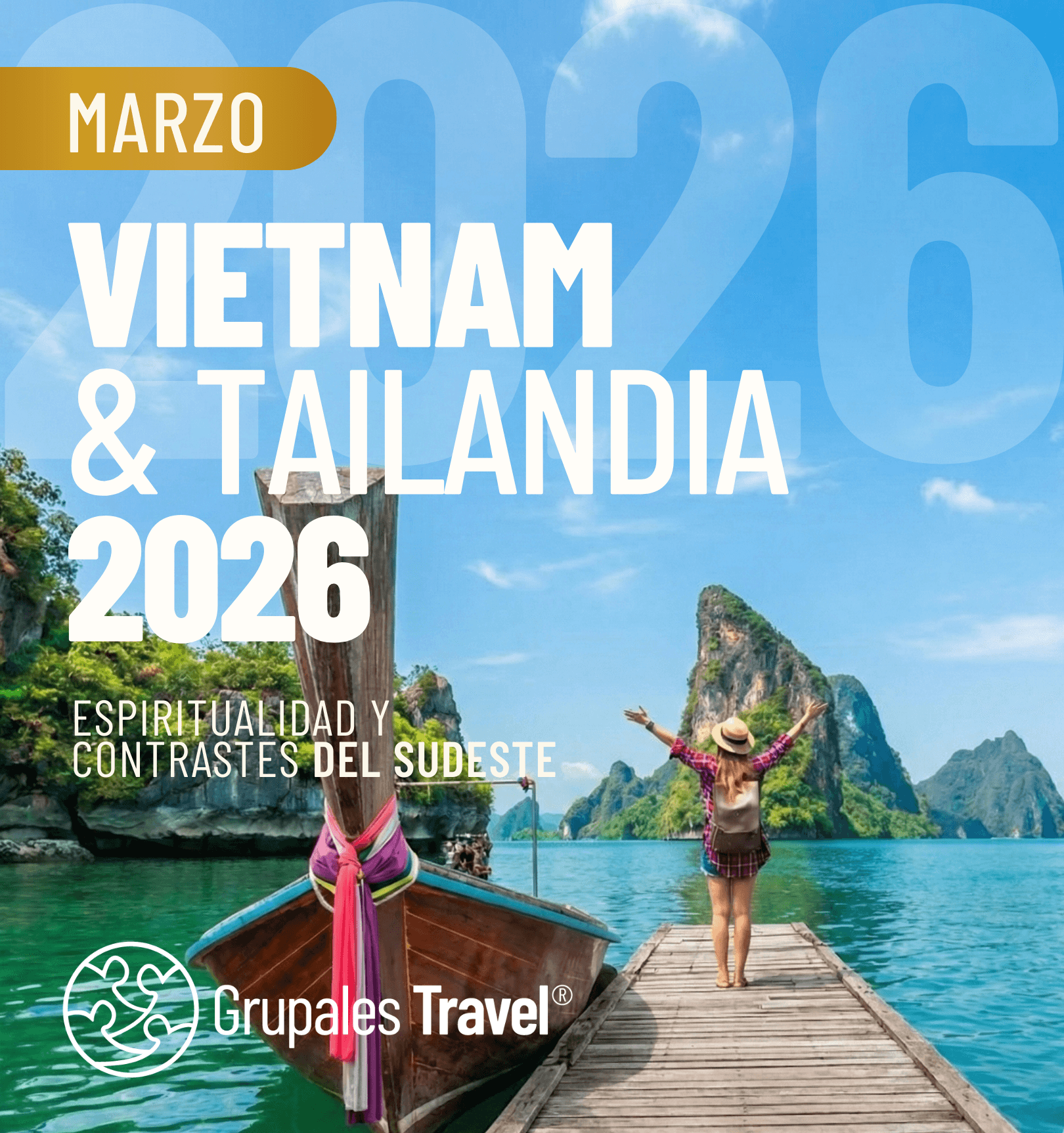 VIETNAM & TAILANDIA 2026